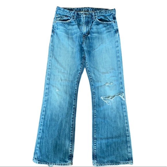 Banana Republic Other - Banana Republic Bootcut Distressed Denim Jeans
